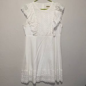 Listicle White Dress - L